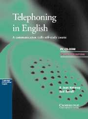 Telephoning in English - CD-ROM